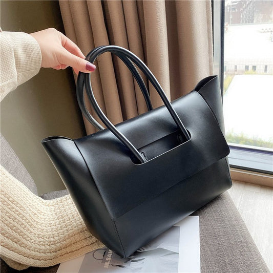 Women Shoulder Simple Retro Tote Bags