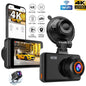 4K  Front And Rear Dual Lens Dash Cam